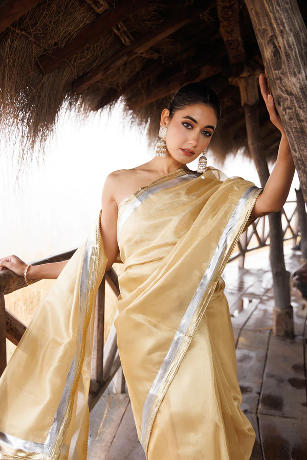 150 GSM Tissue Weaving Saree